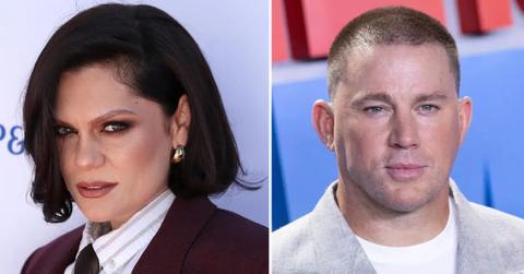 Split photo of Jessie J and Channing Tatum