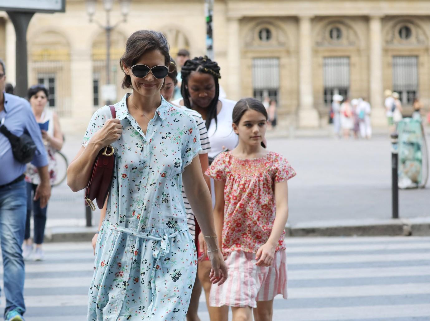 Suri Cruise Seen Out In NYC With Lookalike Mom Katie Holmes