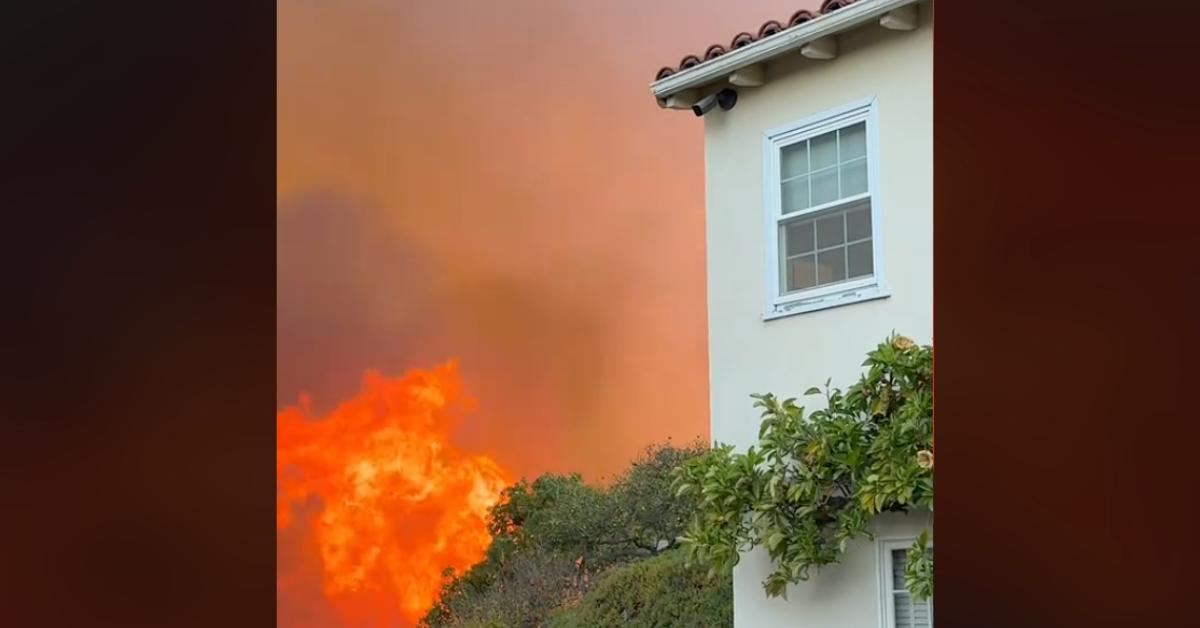 travis barker landon alabama evacuate home wildfire pacific palisades