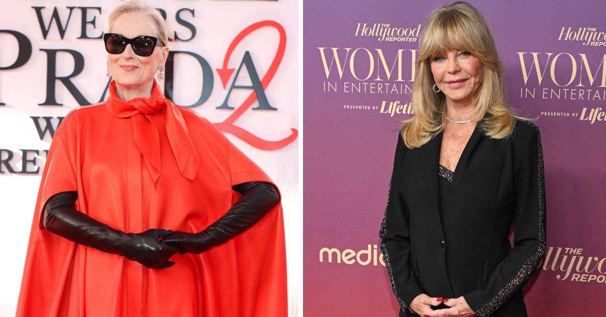 image of Meryl Streep joked that she once had a 'beef' with Goldie Hawn.