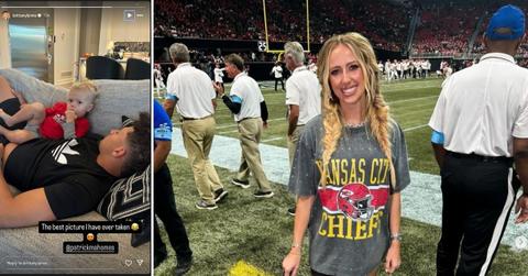 britanny mahomes instagram story son husband