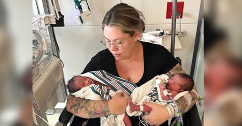 kailyn lowry first photo of twins pp