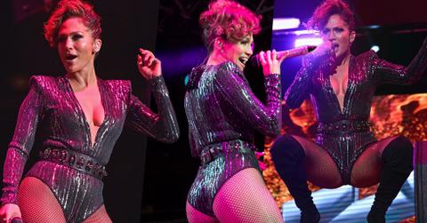 Jennifer lopez performing megaton concert