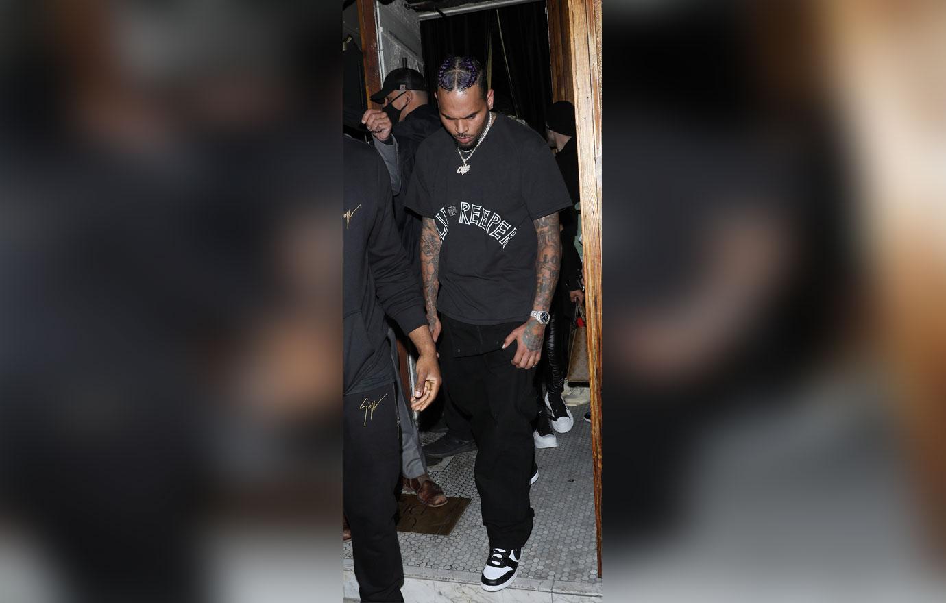 chris brown porsche hit by drunk driver in west hollywood