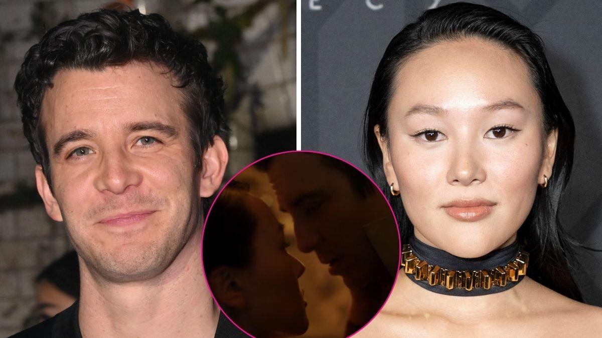 split photo of Luke Thompson & Yerin Ha