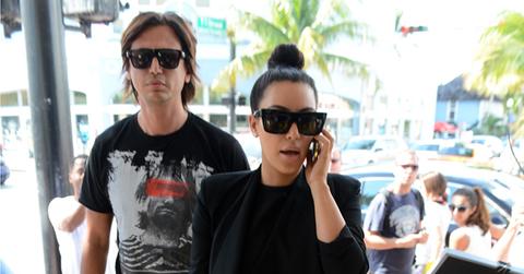 Pregnant Kim Kardashian Does Lunch With Jonathan Cheban In Miami
