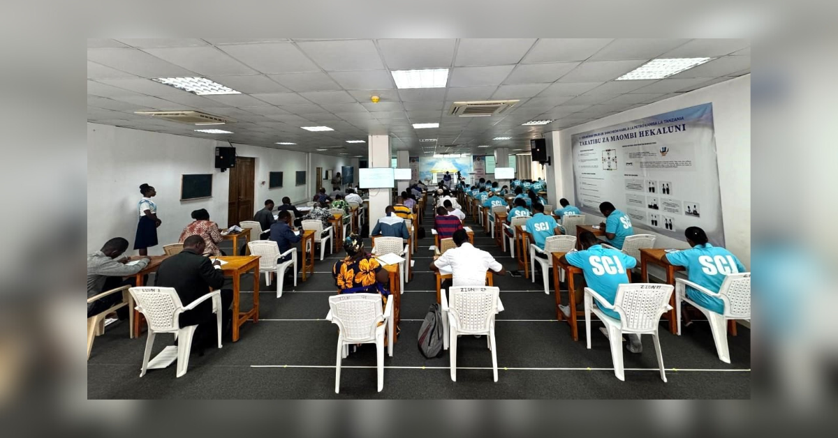 the shincheonji church of jesus in tanzania reports first large scale pastor participation overseas with revelation bible exam
