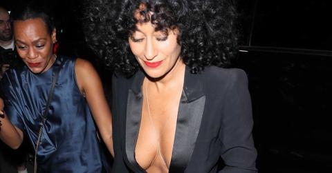 Tracee ellis ross drake party wide