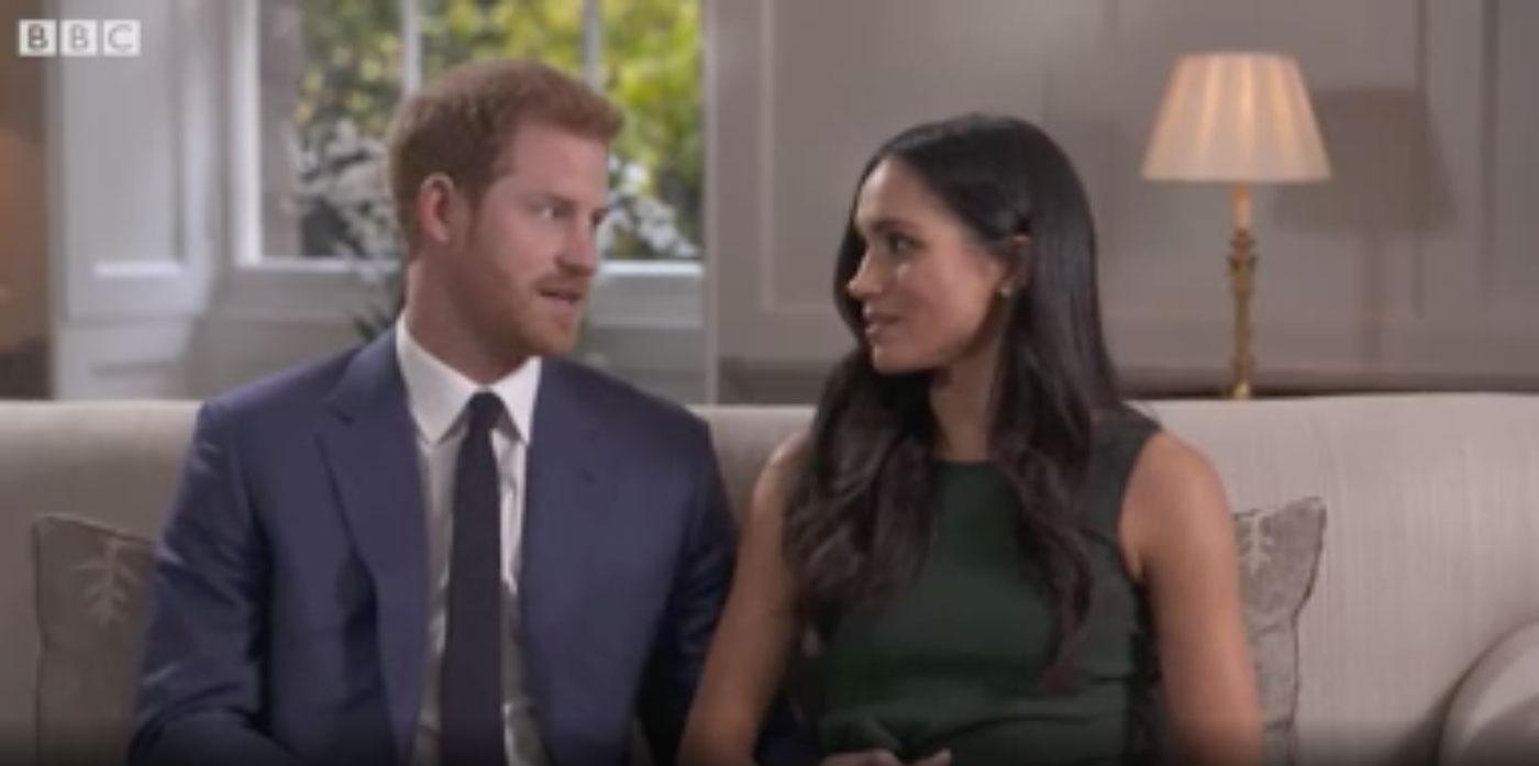 meghan markle prince harry first tv interview engaged 11