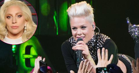 pink lady gaga write anti madonna anthem long