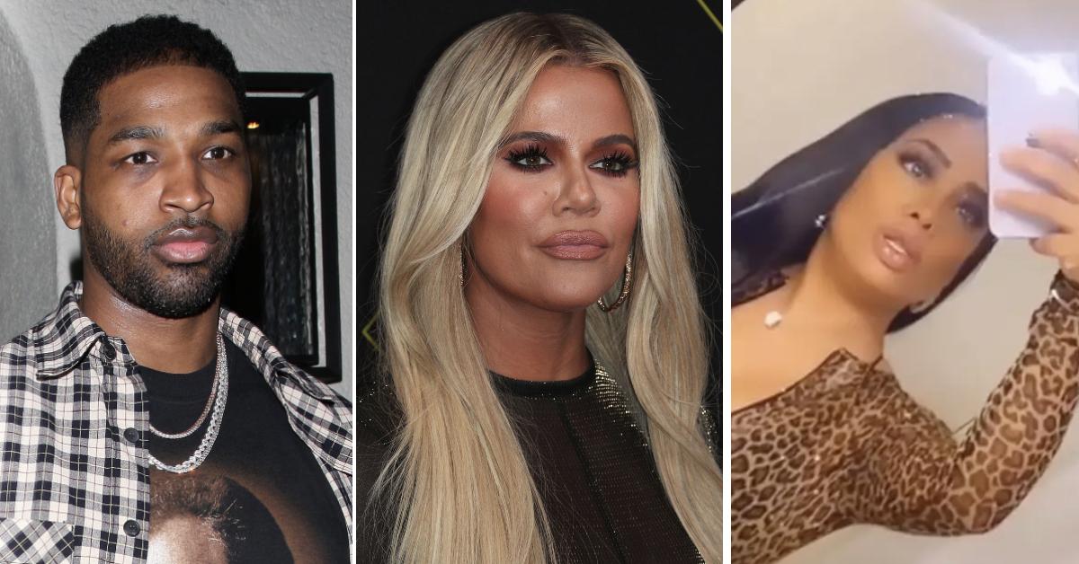 tristan baby mama admits faking khloe dms pp