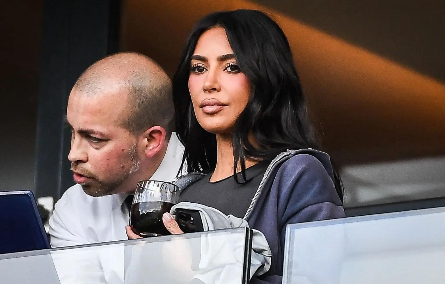 Kim Kardashian's son Saint wears Tristan Thompson jersey to Lakers