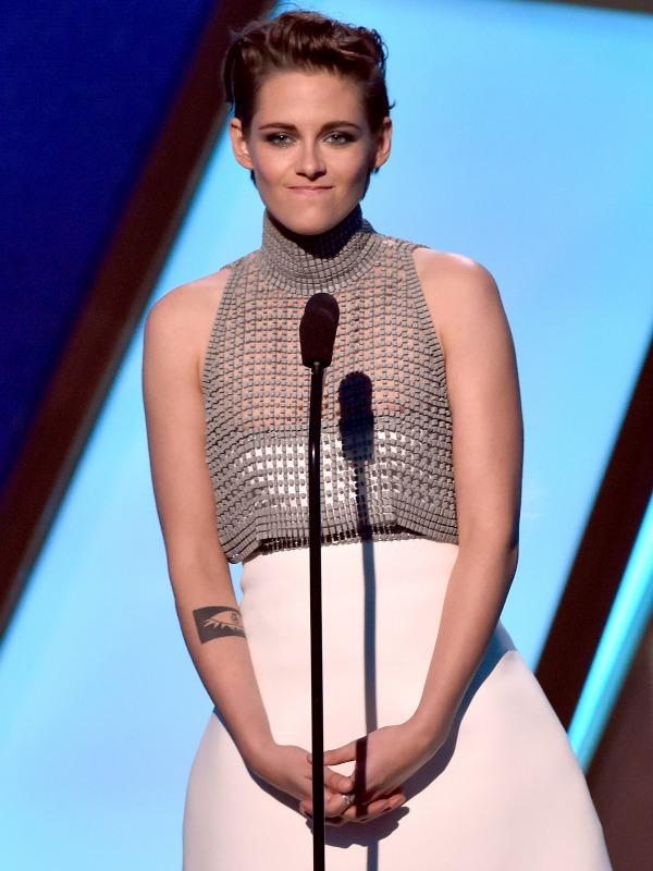 Kristen Stewart Suffers A Nip Slip At The Hollywood Film Awards