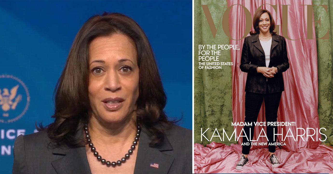 vp elect kamala harris vogue cover feb  pf