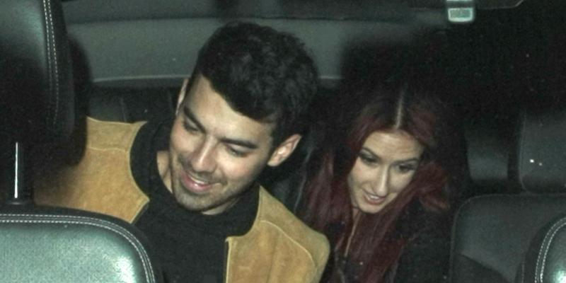 Joe Jonas leaving Craig’s with a mystery woman .