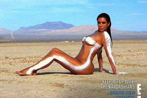 Kim kardashian nude photoshoot photoshop