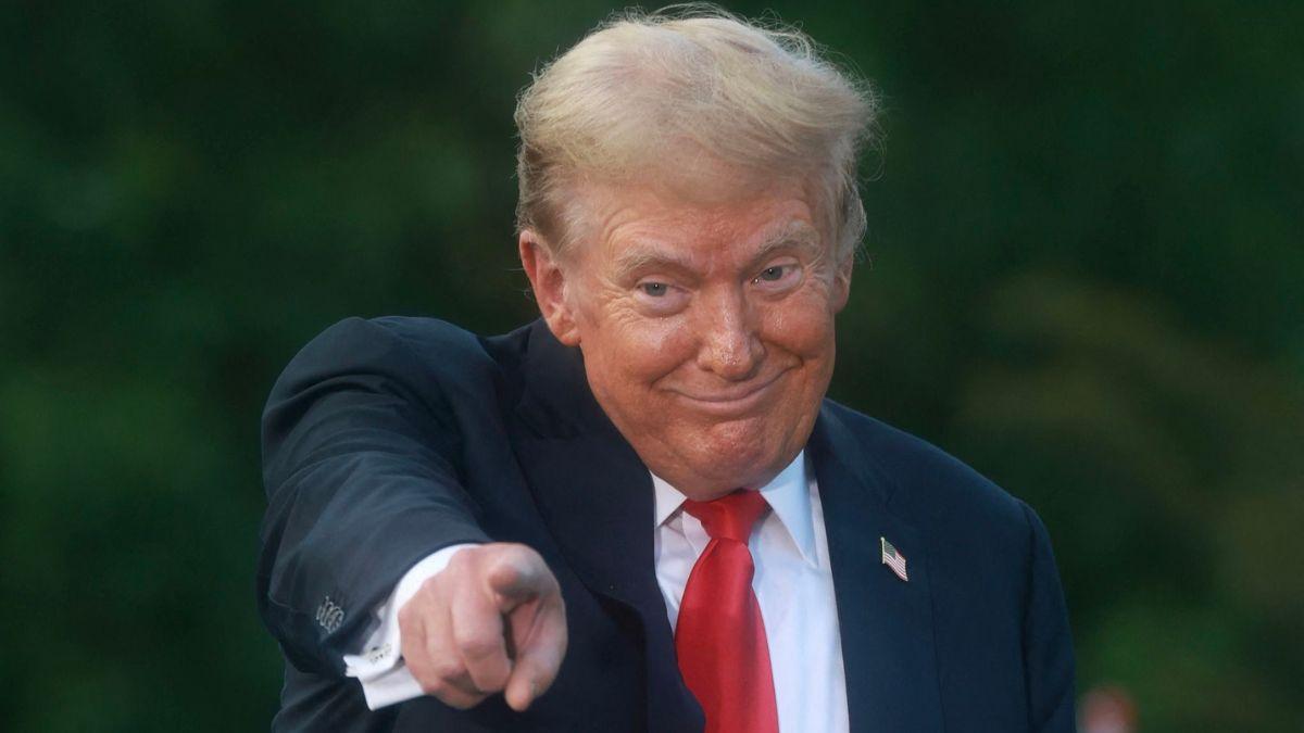 Image of Donald Trump likely posted the image referring to Andrea Catsimatidis.