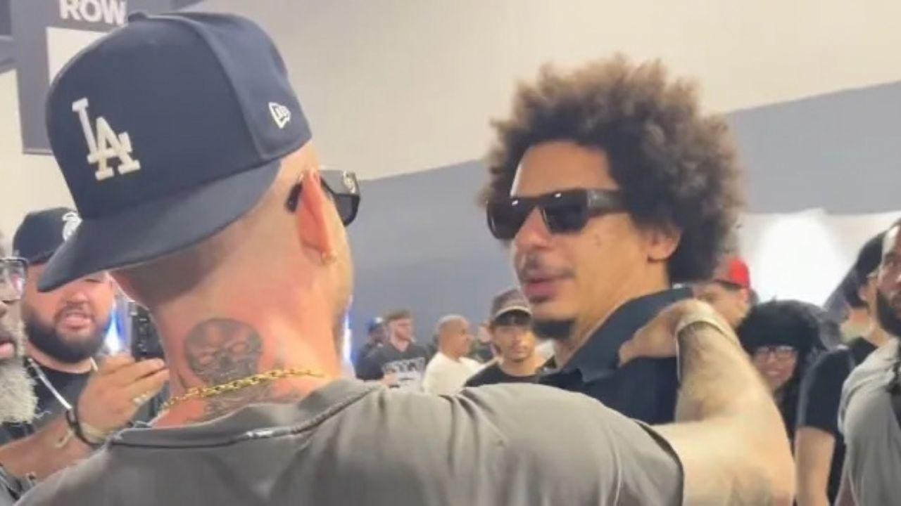 Image of Chet Hanks claimed he was simply 'matching the energy' of Eric André’s comedy show.