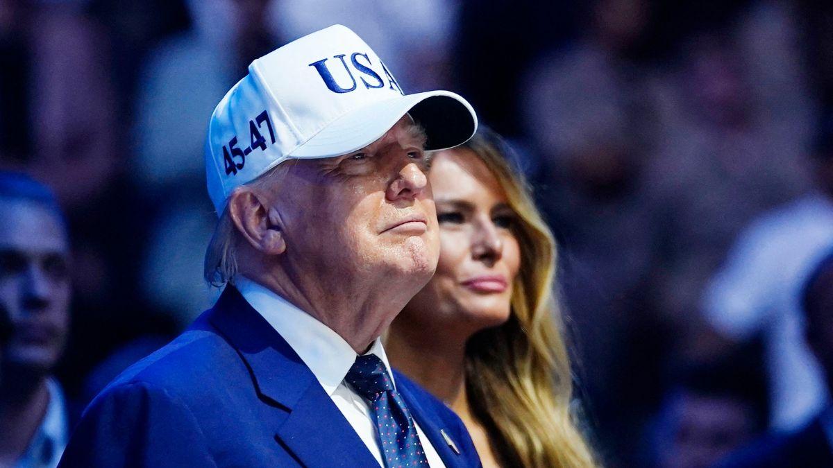 Image of Donald Trump said he had not been briefed on the reported threat.