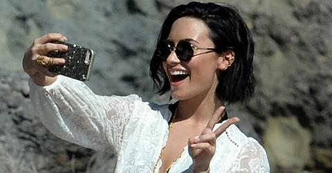 demi lovato queer engagement max ehrich sexuality