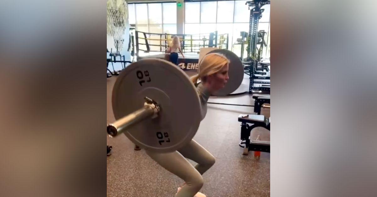 ivanka trump workout weight training