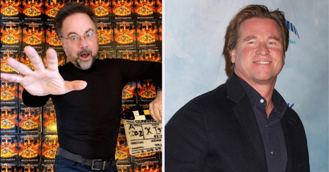 Split photo of Adam Marcus and Val Kilmer.