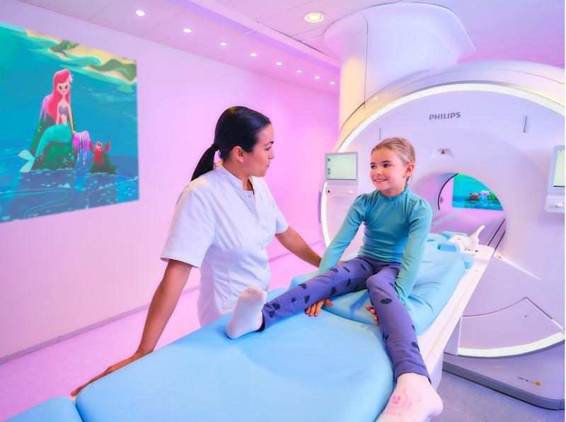 philips ambient experience for mri with disney themes and patient