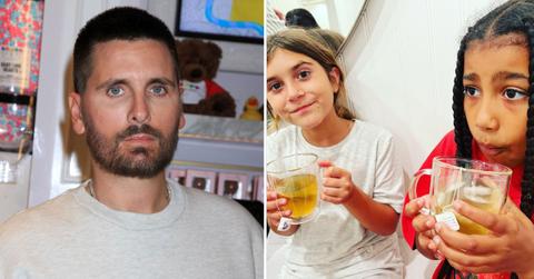 scott disick praised sharing video daughter penelope north west