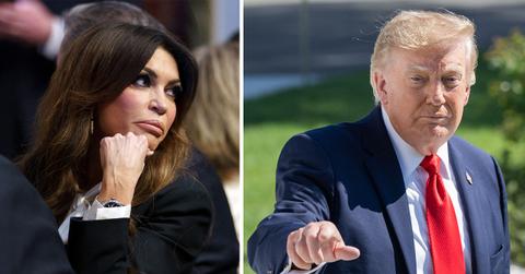 Image of Kimberly Guilfoyle and Donald Trump