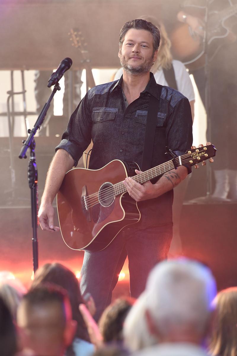 Blake Shelton Performs On NBC&#8217;s &#8220;Today&#8221;