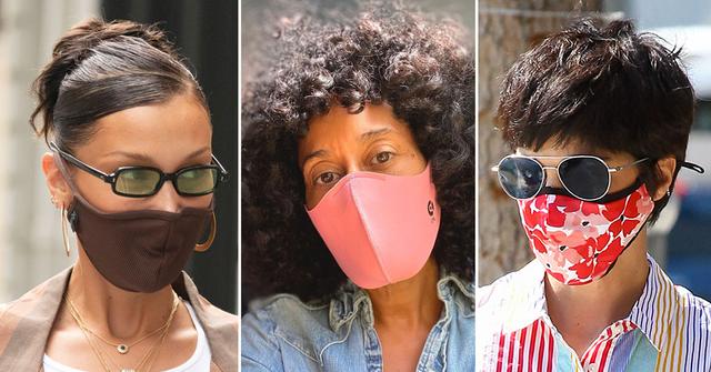 14 Celebrities Who Rock The Most Fashionable Face Masks