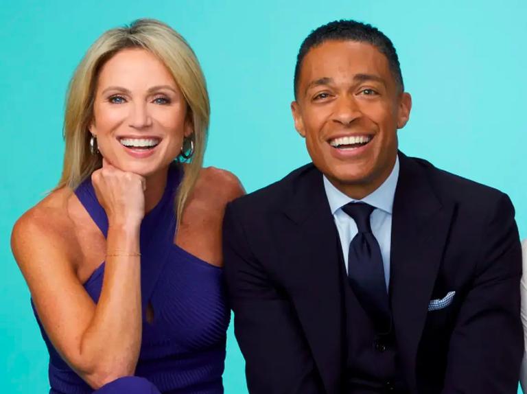 Amy Robach & T.J. Holmes Seen First Time After He Filed For Divorce