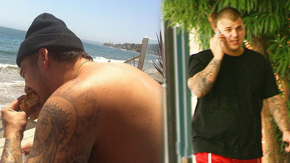 Rob Kardashian Finally Resurfaces On Instagram—And He's Shirtless!