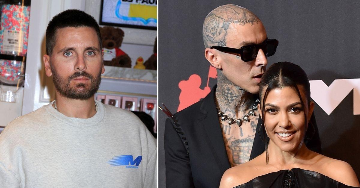 fans asking how scott disick is kourtney kardashian engaged travis barker