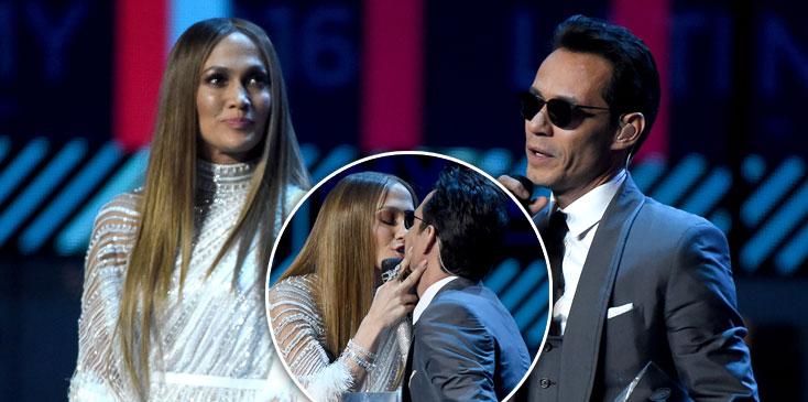 jennifer lopez marc anthony kiss long