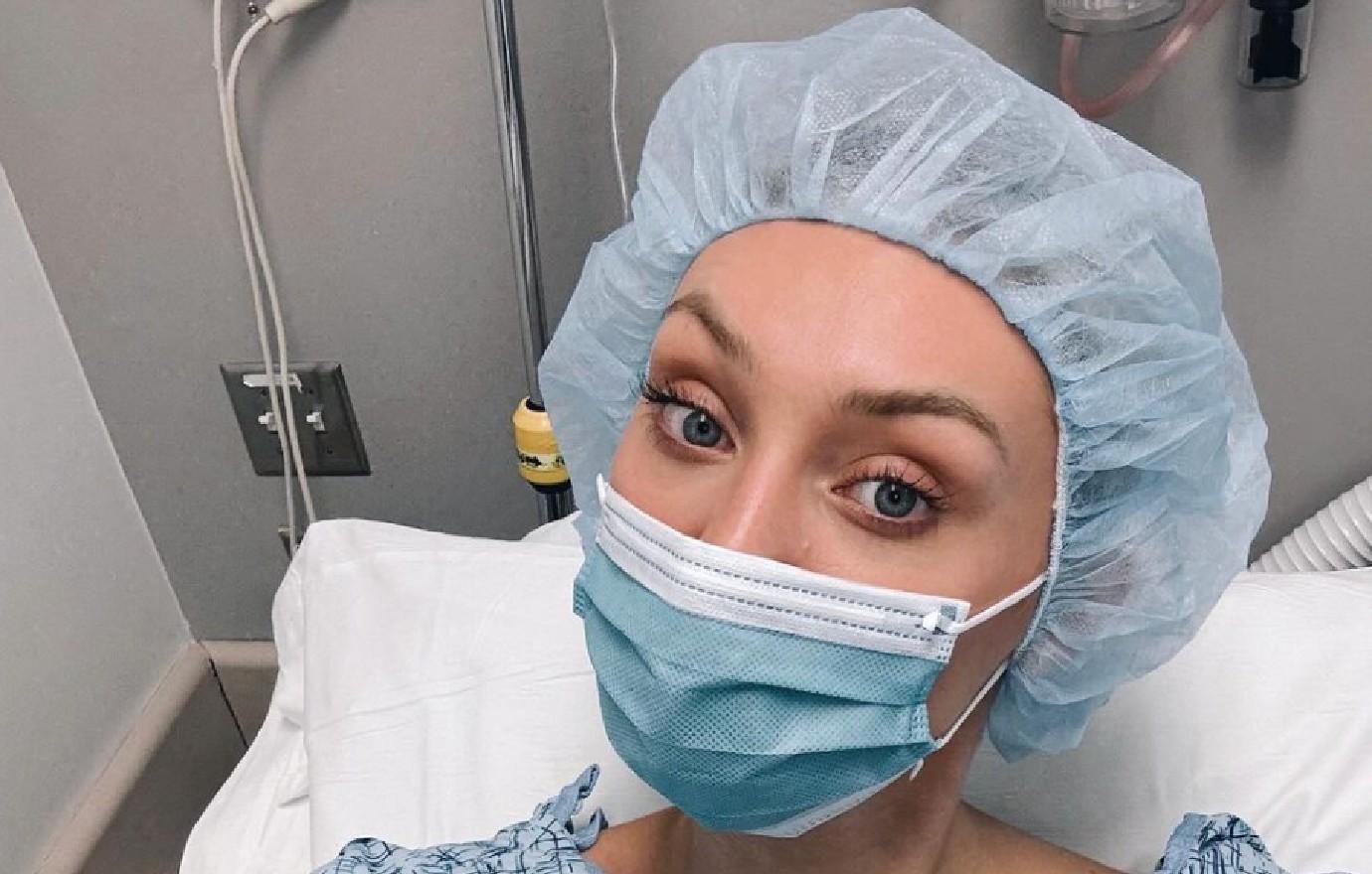 cameron brink loves trolls wore full face makeup acl surgery photos