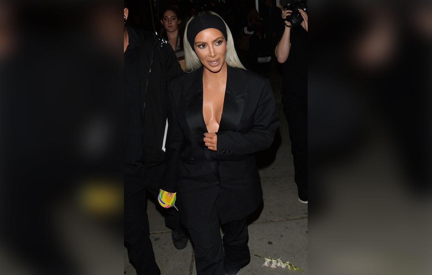 Kim kardashian breaks diet kanye west drama 5