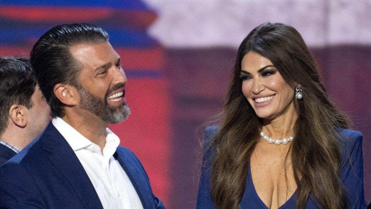 image of Bettina Trump's spa post comes as leaked messages reportedly show Kimberly Guilfoyle criticizing Donald Trump Jr.'s new relationship.