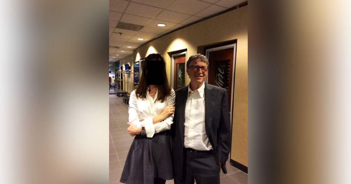 Image of Bill Gates was included in the Epstein files.