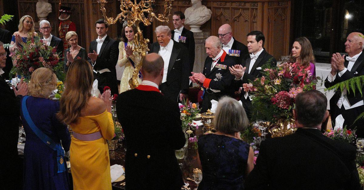 image of Donald Trump said he 'feels bad' for the royal family.