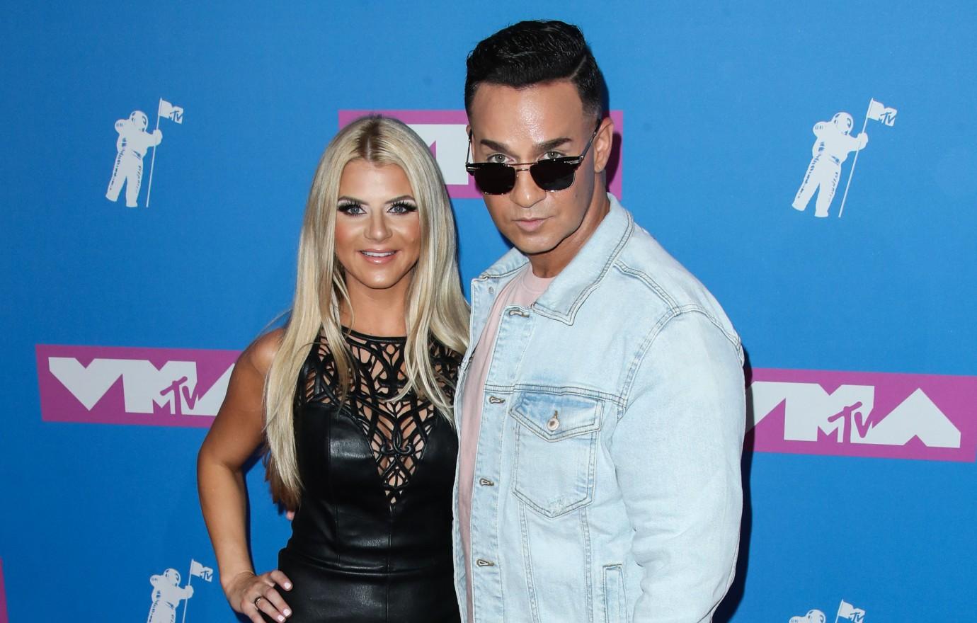 mike the situation sorrentino wife lauren baby two