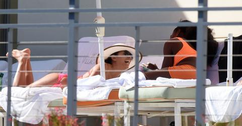 EXCLUSIVE: INF – Eva Longoria & Serena Williams Show Off Their Assets in Neon Bikinis