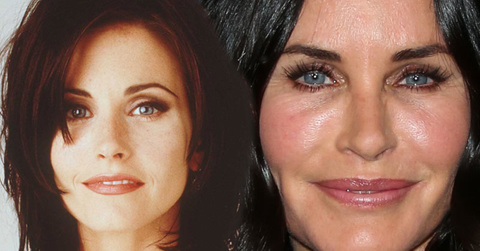 Courteney cox face change different pp 3