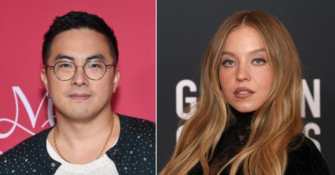 Photo of Bowen Yang and picture of Sydney Sweeney,