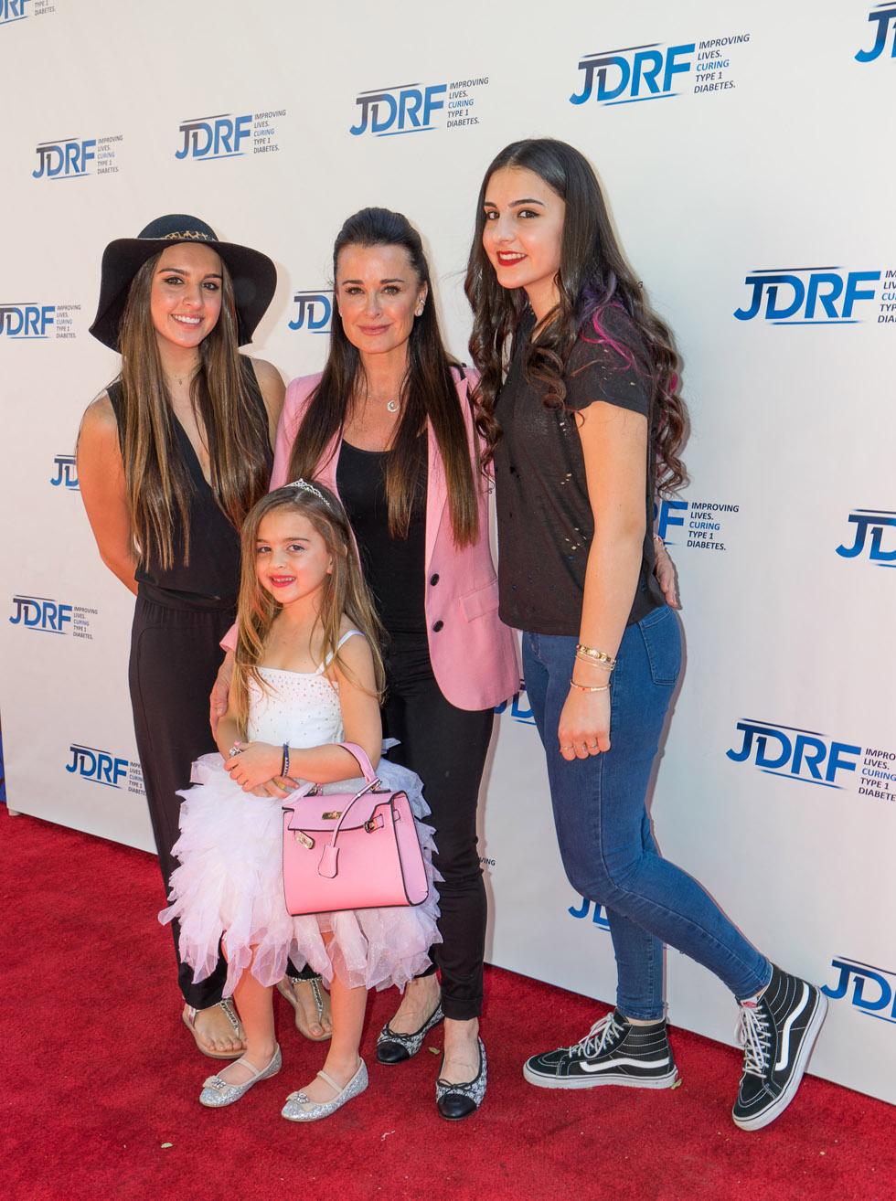 Kyle richards daughters red carpet