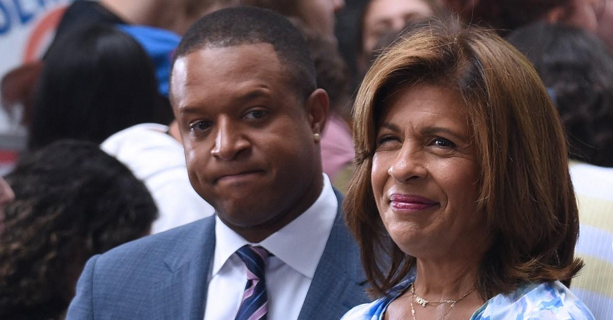 Photo of Craig Melvin and Hoda Kotb.