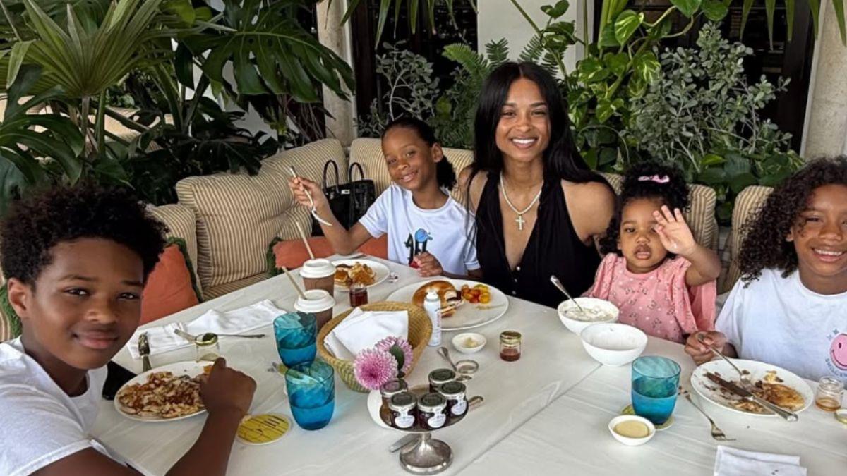 Image of Russell Wilson and Ciara might want a fifth child.