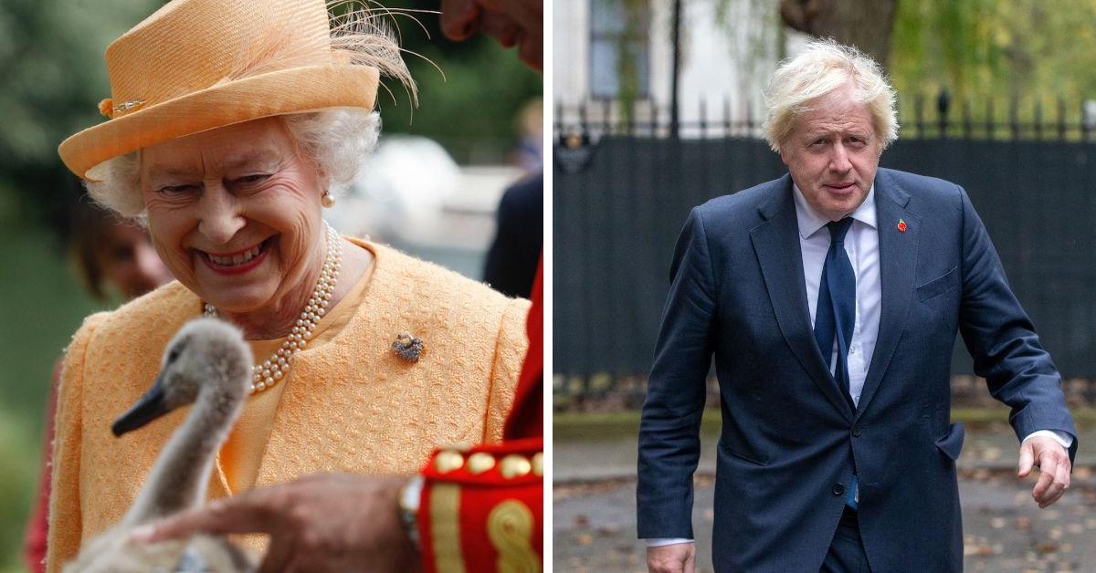 Queen Elizabeth Was Annoyed With Boris Johnson After His Dog Murdered Her Swan - OK!