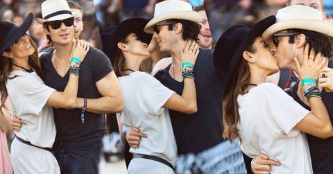 Nikki reed ian somerhalder coachella