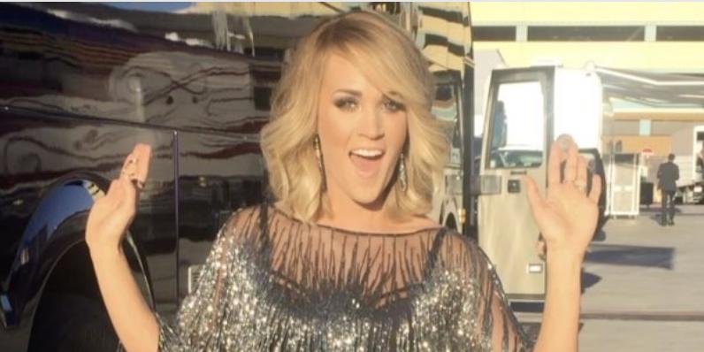 Carrie underwood face